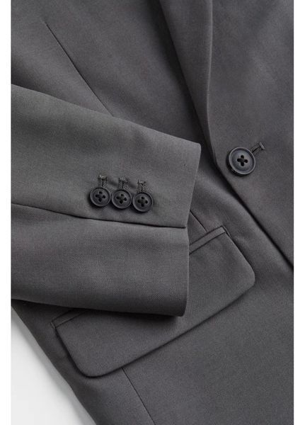Піджак H&M НМ 8484 152 хакі сірий 49396 фото