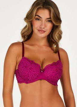 Бюстгальтер Hunkemoller Q 1073 70D фуксія темна 23238 фото