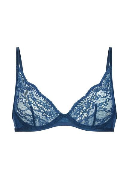 Бюстгальтер Hunkemoller Q 2382 85D темно-бірюзовий 25311 фото
