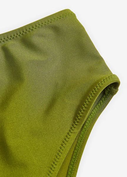 Купальні трусики H&M бікіні бразиліани до талії EUR 44 хакі НМ 7266 47673 фото