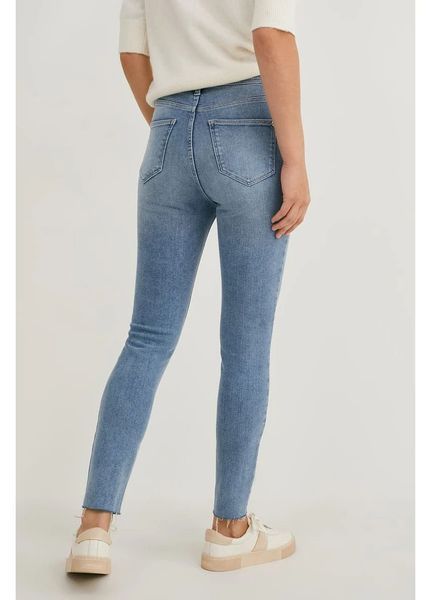 Джинси жіночі C&A SKINNY EUR 40 темно-блакитний А 35215 37032 фото
