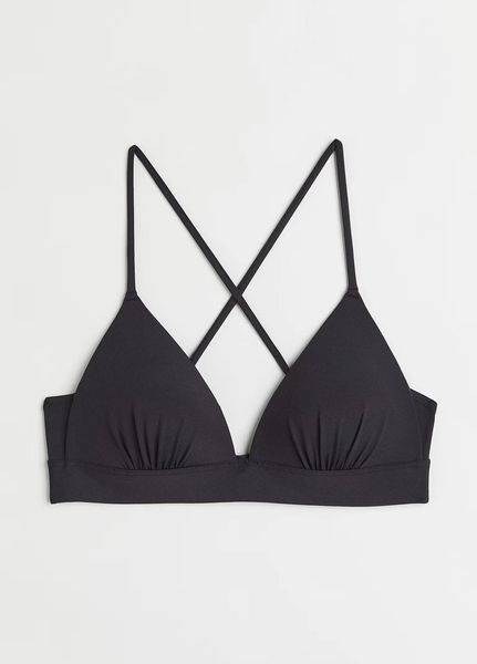 Купальний ліф H&M НМ 7287 EUR 34 чорний 47701 фото