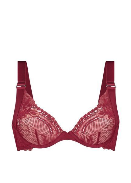 Бюстгальтер Hunkemoller Q 1032 75C бордовий 23064 фото