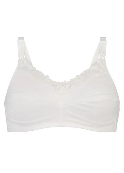 Бюстгалтер для вагітних та годуючих Hunkemoller 90D білий Q 2391 25320 фото