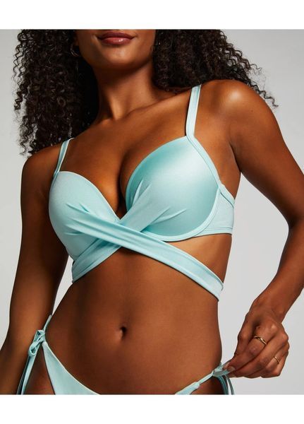 Купальний ліф Hunkemoller Q 2461 75B світло-бірюзовий 25418 фото