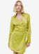 Сукня H&M коротка з запахом НМ 7104 XS жовто-зелена 47461 фото 1