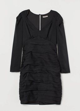 Сукня H&M НМ 5407 EUR 32 чорна 45390 фото
