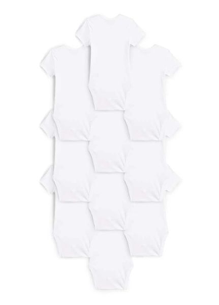 Боді 10 шт. C&A 74 білий А 34847 36789 фото