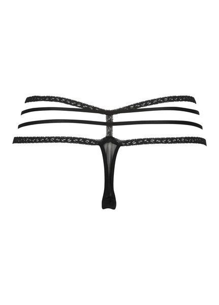 Труси T-String Hunkemoller XL чорні Q 2106 24984 фото