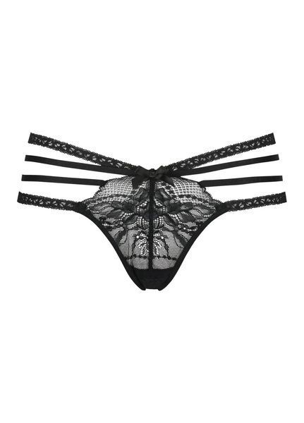 Труси T-String Hunkemoller XL чорні Q 2106 24984 фото