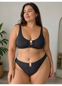 Купальні труси Hunkemoller Q 2433 XL чорний 25390 фото