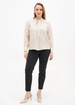 Штани H&M НМ 6409 EUR 42 темно-сірий/клітинка 46739 фото