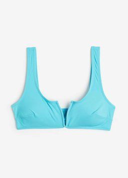 Купальний ліф H&M НМ 7260 EUR 36 блакитний 47664 фото