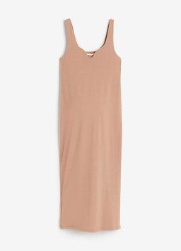 Сукня для вагітних H&M XL бежевий НМ 7135 47510 фото