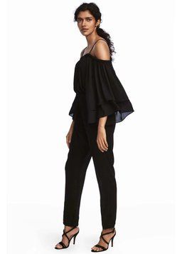 Комбінезон H&M EUR 32 чорний НМ 6810 47172 фото
