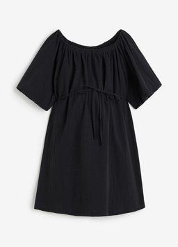 Сукня для вагітних H&M коротка S чорний НМ 7220 47614 фото