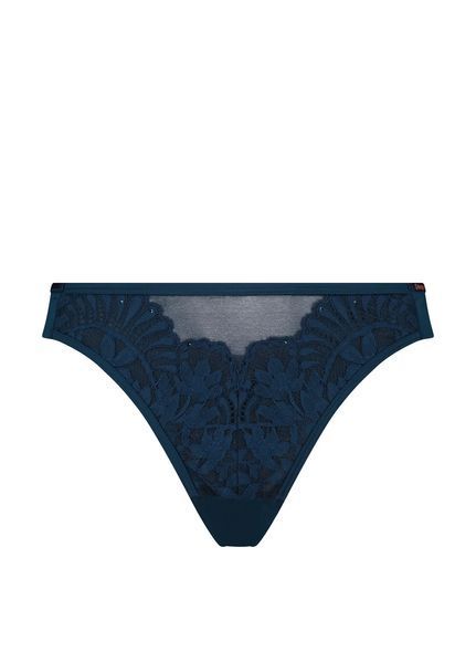 Труси стрінги Hunkemoller Q 1617 2XL темно-синій 24335 фото