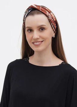 Пов'язка на голову C&A ONE SIZE коричнева Ш 13433 rzid_52276 фото