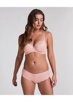 Труси Brazilian Hunkemoller Q 2157 XL рожеві 25039 фото