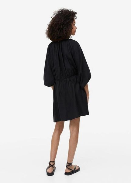 Сукня коротка H&M НМ 7162 S чорний 47553 фото