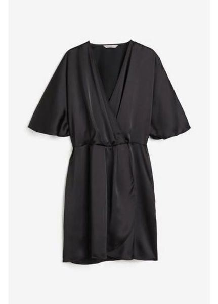 Сукня жіноча H&M коротка XS чорна НМ 7161 47551 фото
