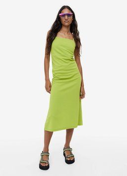 Сукня H&M НМ 7116 S салатний 47479 фото