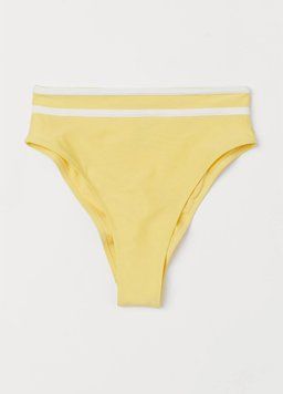 Купальні труси H&M НМ 5731 EUR 50 жовтий/білий 45859 фото