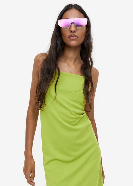 Сукня H&M НМ 7116 S салатний 47479 фото