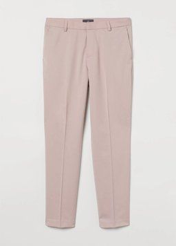 Штани укорочені H&M Slim Fit EUR 31 пудровий НМ 5511 45565 фото