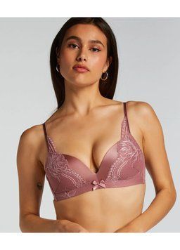Бюстгальтер Hunkemoller Q 2294 75B запорошена троянда 25184 фото