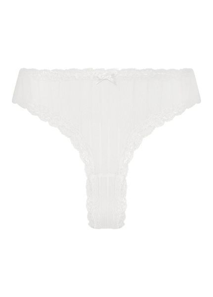 Труси Brazilian Hunkemoller XL кремово-білий Q 2223 25103 фото