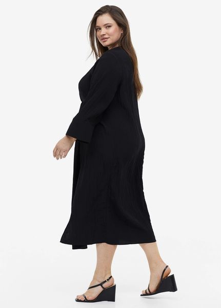 Сукня H&M міді XS чорна НМ 7147 47528 фото