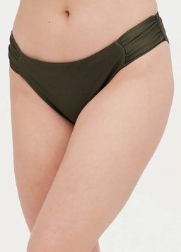 Купальні трусики Hunkemoller Q 1959 L хакі 24735 фото