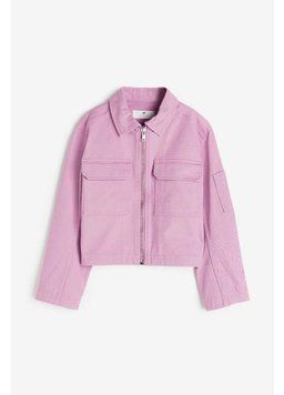 Куртка H&M НМ 8409 146 бузковий 49298 фото