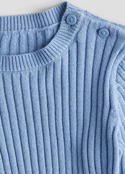 Джемпер H&M НМ 7438 74 блакитний 47947 фото