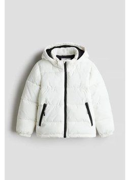 Куртка утеплена H&M НМ 8404 170 білий rzid_49289 фото