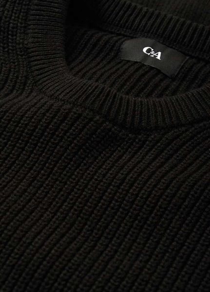 Джемпер C&A м'який в'язаний XL чорний А 31453 32496 фото